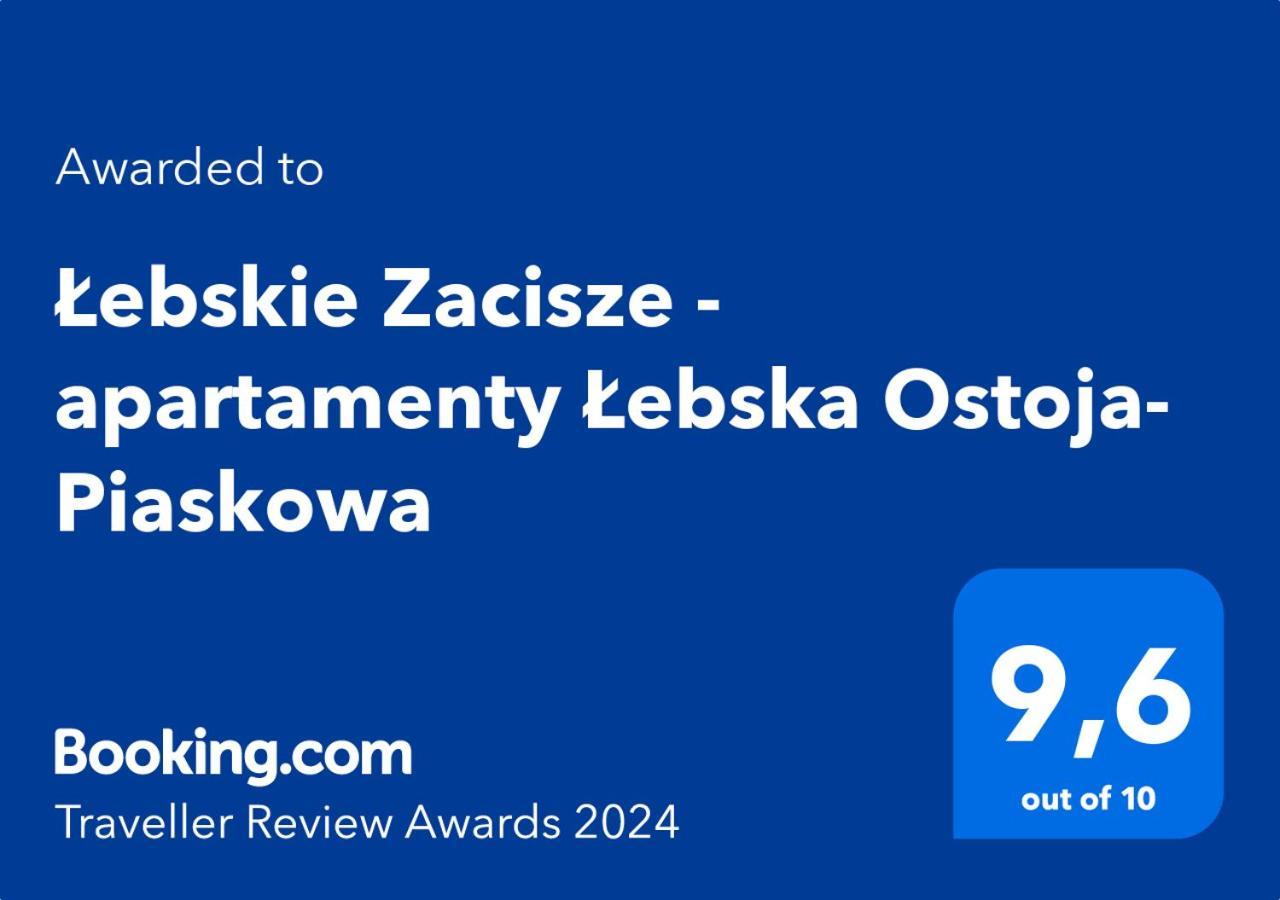 Lebskie Zacisze - Apartamenty Lebska Ostoja- Piaskowa Zarnowska Exterior foto